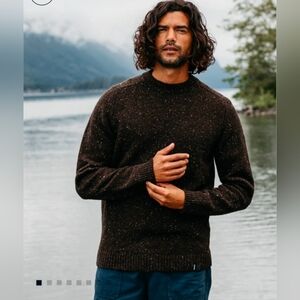 Finisterre Furlong Mens crewneck sweater,NWT